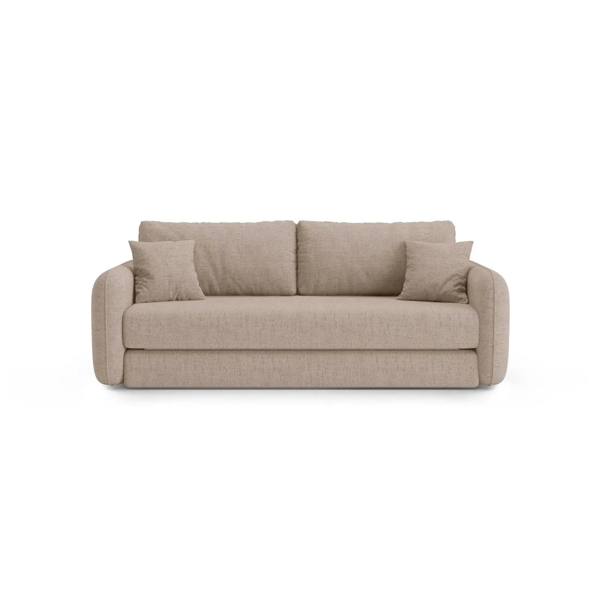 Dormi 3-Sitzer Sofa mit Schlaffunktion, aus Samt oder Strukturstoff, 225x94 cm - ZEN ZONE Furniture