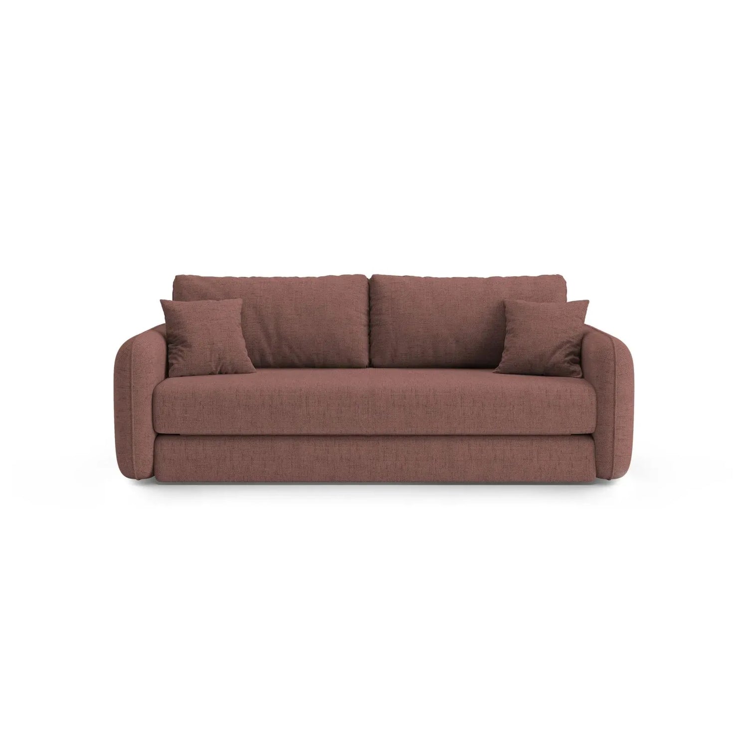 Dormi 3-Sitzer Sofa mit Schlaffunktion, aus Samt oder Strukturstoff, 225x94 cm - ZEN ZONE Furniture