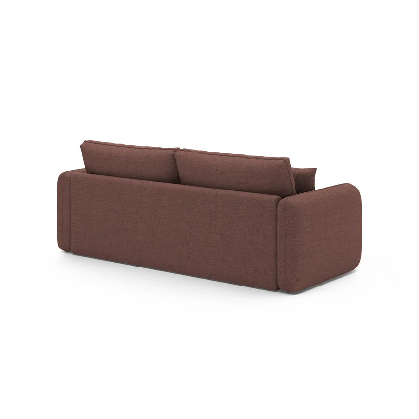 Dormi 3-Sitzer Sofa mit Schlaffunktion, aus Samt oder Strukturstoff, 225x94 cm - ZEN ZONE Furniture