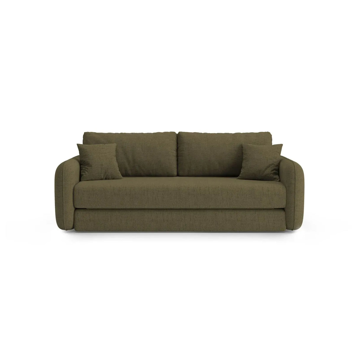 Dormi 3-Sitzer Sofa mit Schlaffunktion, aus Samt oder Strukturstoff, 225x94 cm - ZEN ZONE Furniture