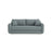 Dormi 3-Sitzer Sofa mit Schlaffunktion, aus Samt oder Strukturstoff, 225x94 cm - ZEN ZONE Furniture