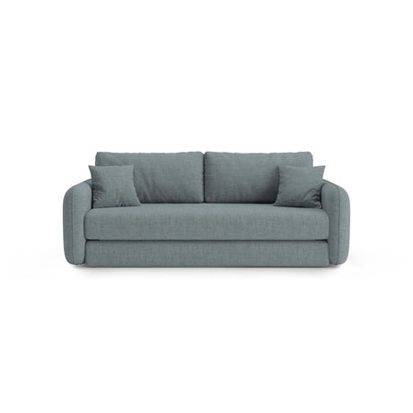 Dormi 3-Sitzer Sofa mit Schlaffunktion, aus Samt oder Strukturstoff, 225x94 cm - ZEN ZONE Furniture