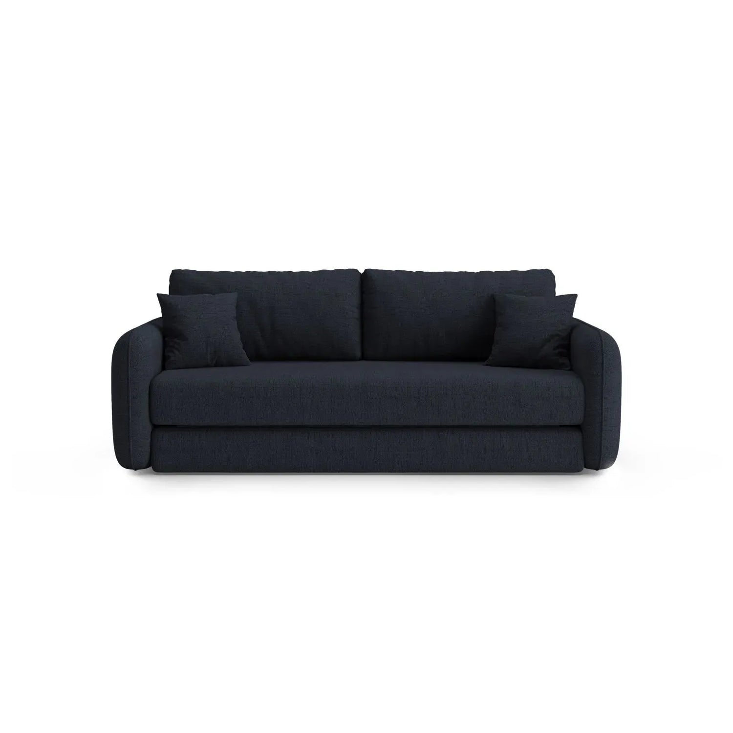 Dormi 3-Sitzer Sofa mit Schlaffunktion, aus Samt oder Strukturstoff, 225x94 cm - ZEN ZONE Furniture
