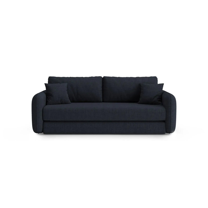 Dormi 3-Sitzer Sofa mit Schlaffunktion, aus Samt oder Strukturstoff, 225x94 cm - ZEN ZONE Furniture