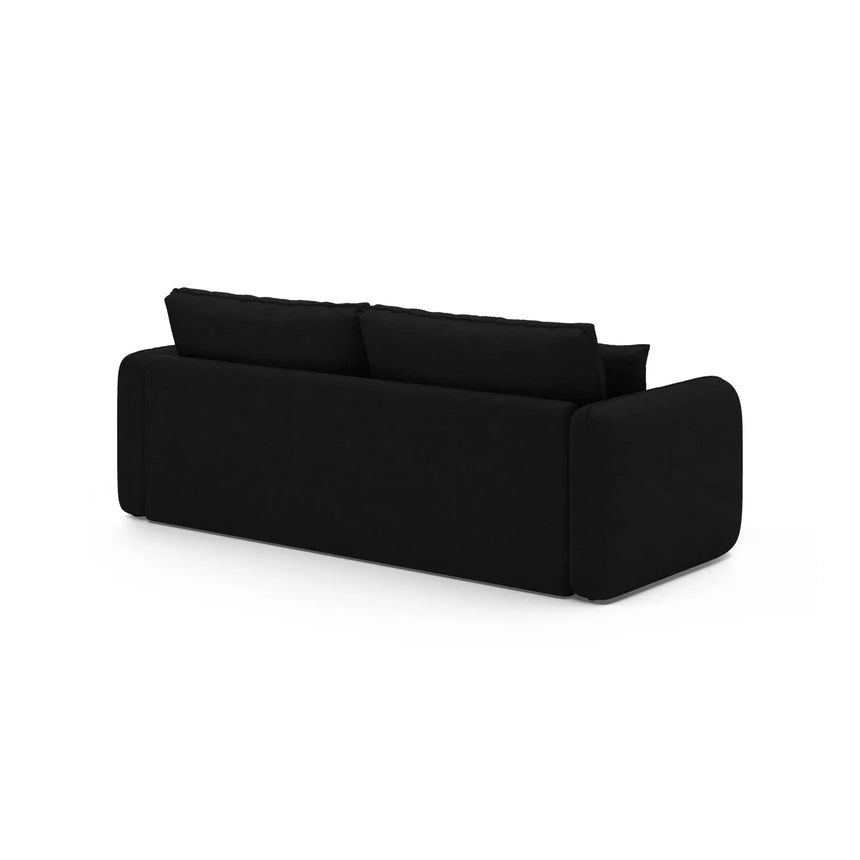 Dormi 3-Sitzer Sofa mit Schlaffunktion, aus Samt oder Strukturstoff, 225x94 cm - ZEN ZONE Furniture