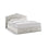 Dream Boxspringbett mit Kopfteil und Stauraum aus Samt, 140x200 cm von Micadoni – Bild 1