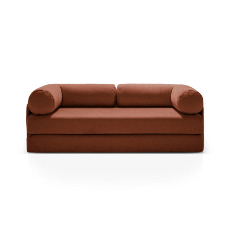 Dreamy 3-Sitzer Sofa mit Schlaffunktion, aus Strukturstoff, 206x95 cm - ZEN ZONE Furniture