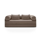 Dreamy 3-Sitzer Sofa mit Schlaffunktion, aus Strukturstoff, 206x95 cm - ZEN ZONE Furniture
