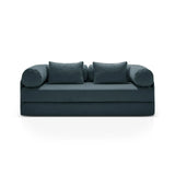 Dreamy 3-Sitzer Sofa mit Schlaffunktion, aus Strukturstoff, 206x95 cm - ZEN ZONE Furniture
