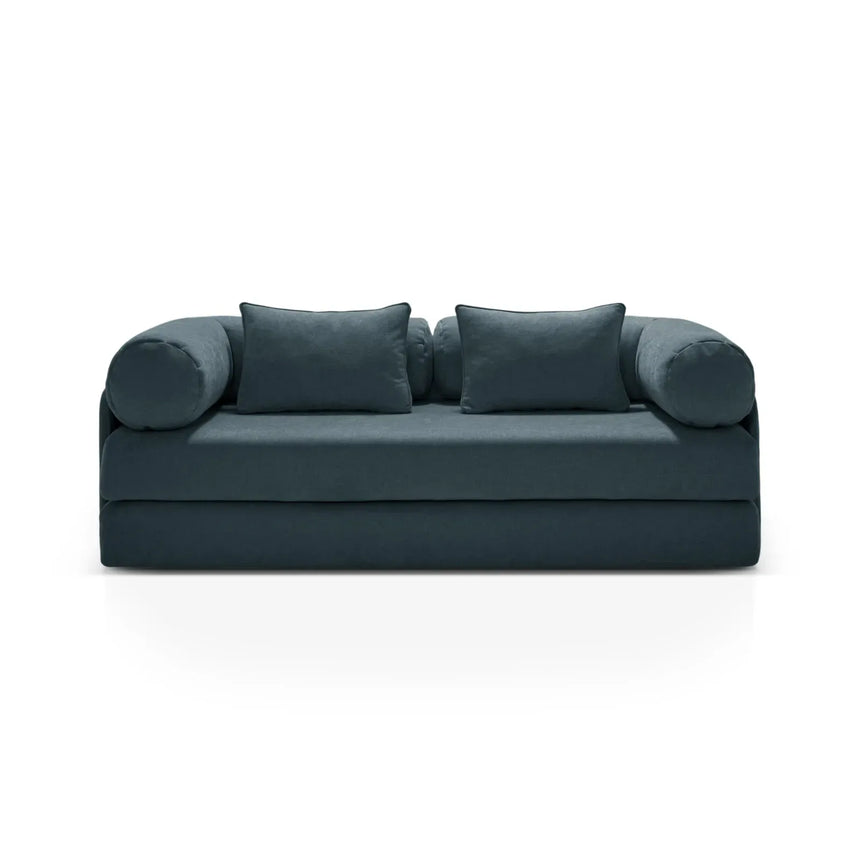 Dreamy 3-Sitzer Sofa mit Schlaffunktion, aus Strukturstoff, 206x95 cm - ZEN ZONE Furniture
