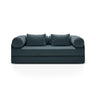 Dreamy 3-Sitzer Sofa mit Schlaffunktion, aus Strukturstoff, 206x95 cm - ZEN ZONE Furniture