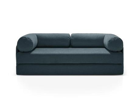 Dreamy 3-Sitzer Sofa mit Schlaffunktion, aus Strukturierter Stoff in Deep Petrol (Liberty 13), 206x95 cm von Micadoni – Bild 3