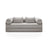 Dreamy 3-Sitzer Sofa mit Schlaffunktion, aus Strukturstoff, 206x95 cm - ZEN ZONE Furniture