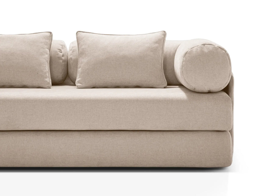Dreamy 3-Sitzer Sofa mit Schlaffunktion, aus Strukturstoff, 206x95 cm von Micadoni – Bild 8