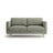 Eden 2-Sitzer Sofa aus Strukturierter Stoff in Moosgrün meliert (Puente 33), 146x92 cm von Micadoni – Bild 1