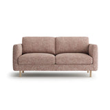 Eden 2-Sitzer Sofa aus Strukturierter Stoff in Pink Melange (Puente 68), 146x92 cm von Micadoni – Bild 1