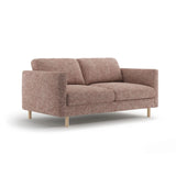 Eden 2-Sitzer Sofa aus Strukturierter Stoff in Pink Melange (Puente 68), 146x92 cm von Micadoni – Bild 3