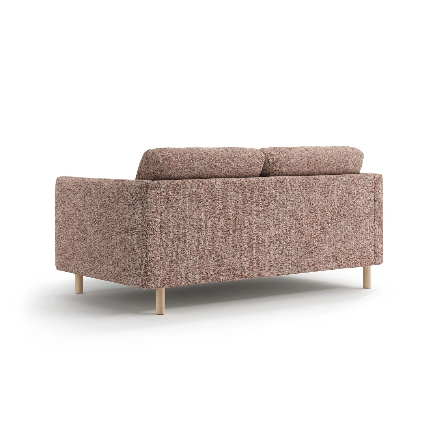 Eden 2-Sitzer Sofa aus Strukturierter Stoff in Pink Melange (Puente 68), 146x92 cm von Micadoni – Bild 4