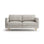 Eden 2-Sitzer Sofa aus Strukturstoff, 146x92 cm von Micadoni – Bild 1