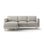 Eden 3-Sitzer Ecksofa, Linke Seite, aus Strukturstoff, 223x150 cm von Micadoni – Bild 1