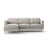 Eden 3-Sitzer Ecksofa, Linke Seite, aus Strukturstoff, 250x150 cm von Micadoni – Bild 1
