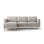 Eden 3-Sitzer Ecksofa, Linke Seite, aus Strukturstoff, 250x150 cm von Micadoni – Bild 1
