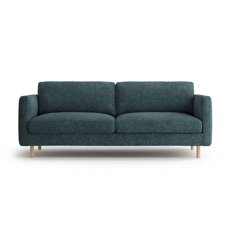 Eden 3-Sitzer Sofa aus Strukturierter Stoff in Grün Blau meliert (Puente 39), 173x92 cm von Micadoni – Bild 1