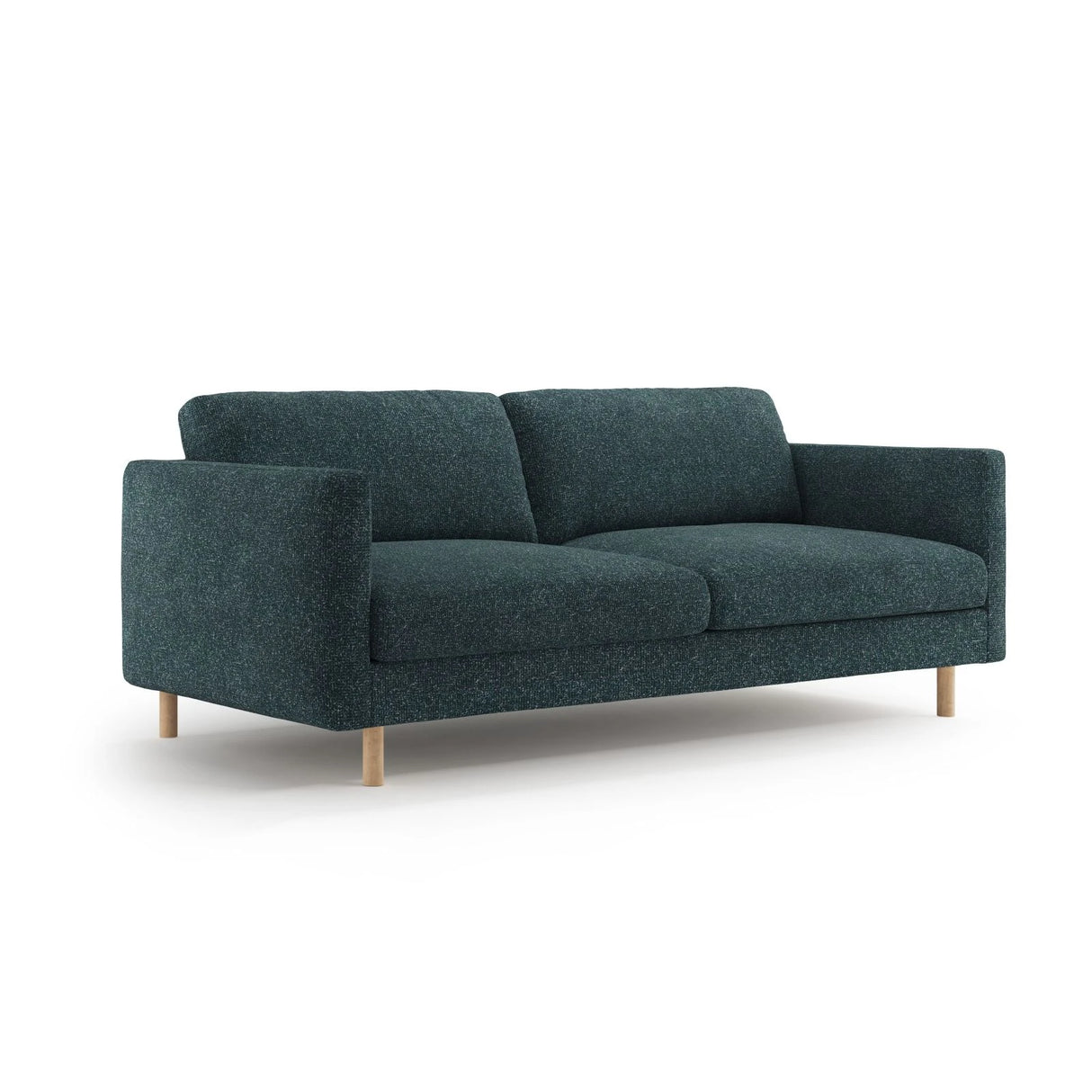 Eden 3-Sitzer Sofa aus Strukturierter Stoff in Grün Blau meliert (Puente 39), 173x92 cm von Micadoni – Bild 3