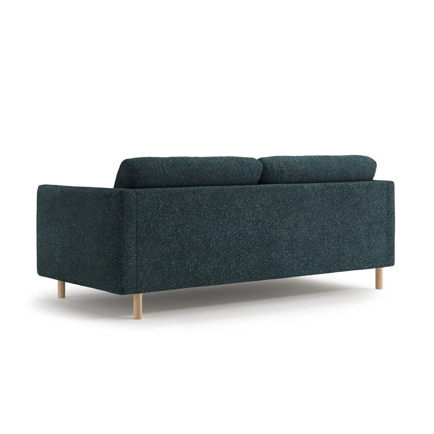Eden 3-Sitzer Sofa aus Strukturierter Stoff in Grün Blau meliert (Puente 39), 173x92 cm von Micadoni – Bild 4