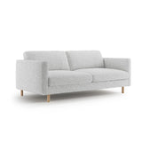 Eden 3-Sitzer Sofa aus Strukturierter Stoff in Hellgrau melange (Puente 80), 173x92 cm von Micadoni – Bild 3