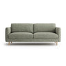 Eden 3-Sitzer Sofa aus Strukturierter Stoff in Moosgrün meliert (Puente 33), 173x92 cm von Micadoni – Bild 1