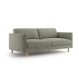 Eden 3-Sitzer Sofa aus Strukturierter Stoff in Moosgrün meliert (Puente 33), 173x92 cm von Micadoni – Bild 3