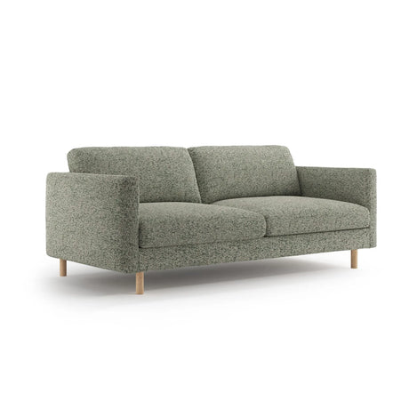 Eden 3-Sitzer Sofa aus Strukturierter Stoff in Moosgrün meliert (Puente 33), 173x92 cm von Micadoni – Bild 3