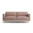 Eden 3-Sitzer Sofa aus Strukturierter Stoff in Pink Melange (Puente 68), 173x92 cm von Micadoni – Bild 1