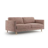 Eden 3-Sitzer Sofa aus Strukturierter Stoff in Pink Melange (Puente 68), 173x92 cm von Micadoni – Bild 3
