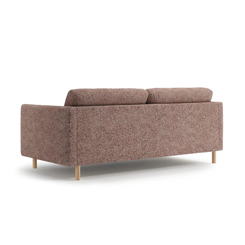 Eden 3-Sitzer Sofa aus Strukturierter Stoff in Pink Melange (Puente 68), 173x92 cm von Micadoni – Bild 4