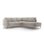 Eden 4-Sitzer Ecksofa, Rechte Seite, aus Strukturstoff, 267x234 cm von Micadoni – Bild 1