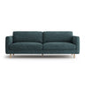Eden 4-Sitzer Sofa aus Strukturierter Stoff in Grün Blau meliert (Puente 39), 209x92 cm von Micadoni – Bild 1