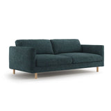 Eden 4-Sitzer Sofa aus Strukturierter Stoff in Grün Blau meliert (Puente 39), 209x92 cm von Micadoni – Bild 3