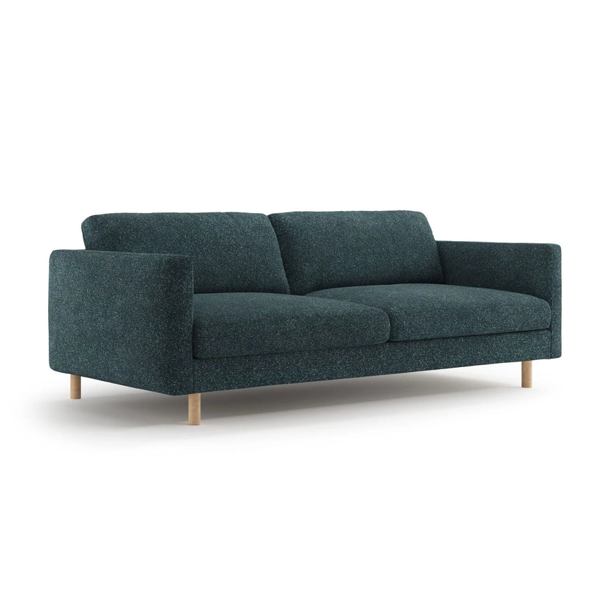 Eden 4-Sitzer Sofa aus Strukturierter Stoff in Grün Blau meliert (Puente 39), 209x92 cm von Micadoni – Bild 3