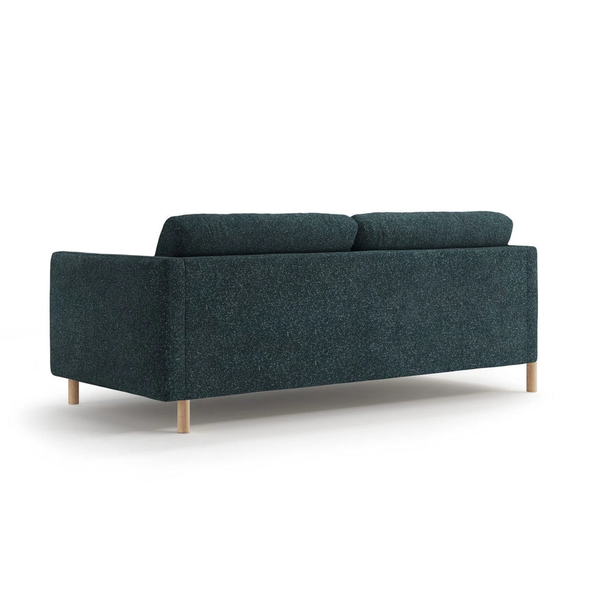 Eden 4-Sitzer Sofa aus Strukturierter Stoff in Grün Blau meliert (Puente 39), 209x92 cm von Micadoni – Bild 4