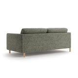 Eden 4-Sitzer Sofa aus Strukturierter Stoff in Moosgrün meliert (Puente 33), 209x92 cm von Micadoni – Bild 4