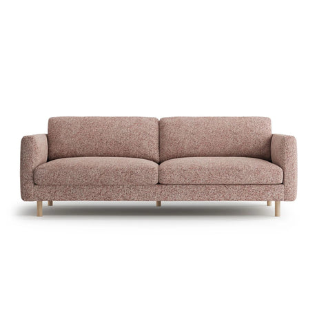 Eden 4-Sitzer Sofa aus Strukturierter Stoff in Pink Melange (Puente 68), 209x92 cm von Micadoni – Bild 1