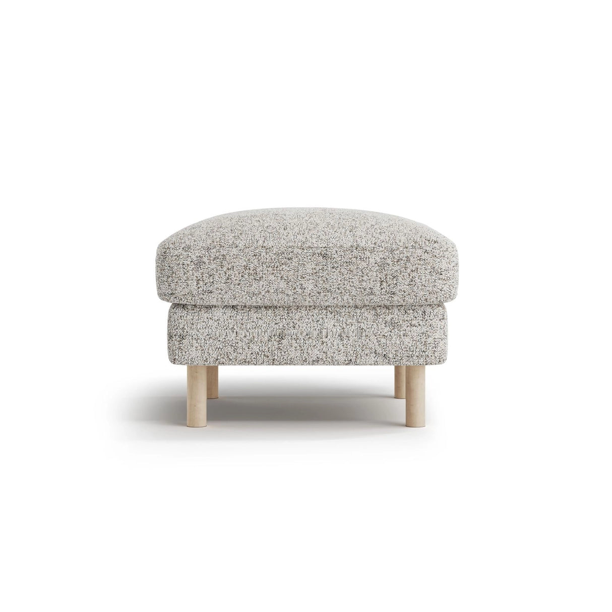 Eden Pouf aus Strukturstoff, 64x64 cm von Micadoni – Bild 1