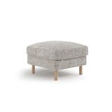 Eden Pouf aus Strukturstoff, 64x64 cm von Micadoni – Bild 3