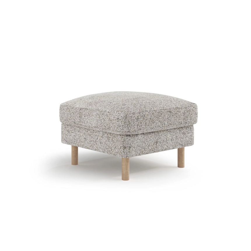 Eden Pouf aus Strukturstoff, 64x64 cm von Micadoni – Bild 3