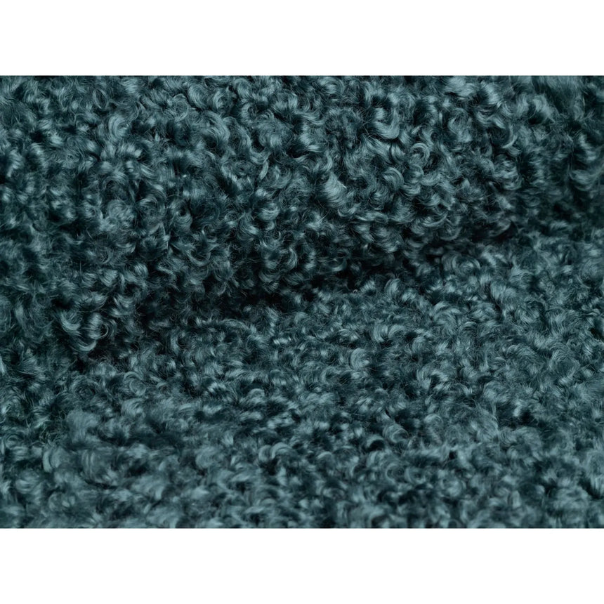 Eloise Bett mit Kopfteil und Stauraum aus Boucle in Petrol (Rolf 17), 160x200 cm von Micadoni – Bild 6