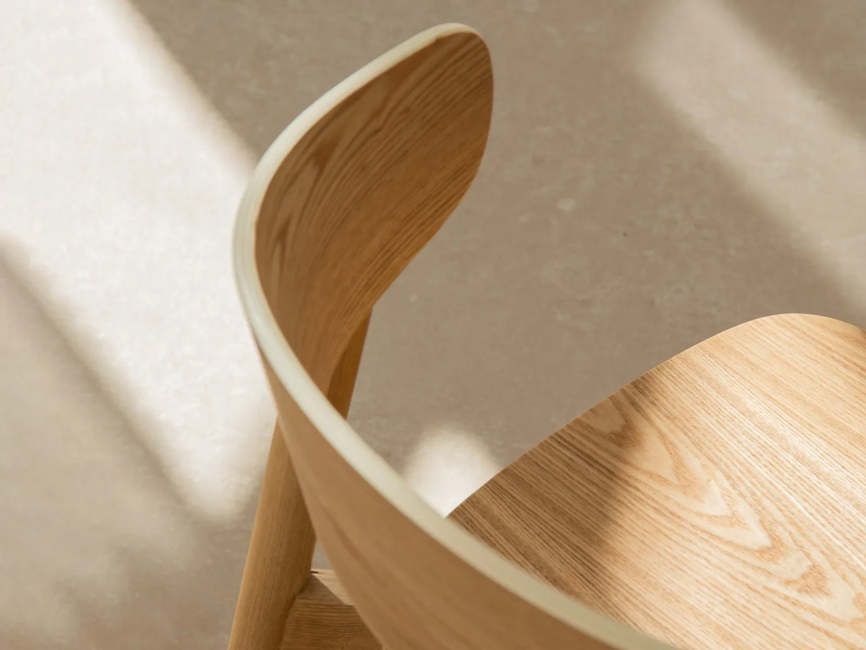 Essstuhl Mares aus Holz von Micadoni – Produktbild 2