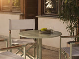 Gartenstuhl Salines verstellbar aus Aluminium und Polyestergewebe 57x50.5x89 von Micadoni – Produktbild 2