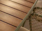 Gartentisch Niublau aus Aluminium und Kunststoff 180x90x75 von Micadoni – Produktbild 5